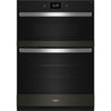 Whirlpool 30" True Convection Wall Oven (WOEC7030PV) - Black Stainless